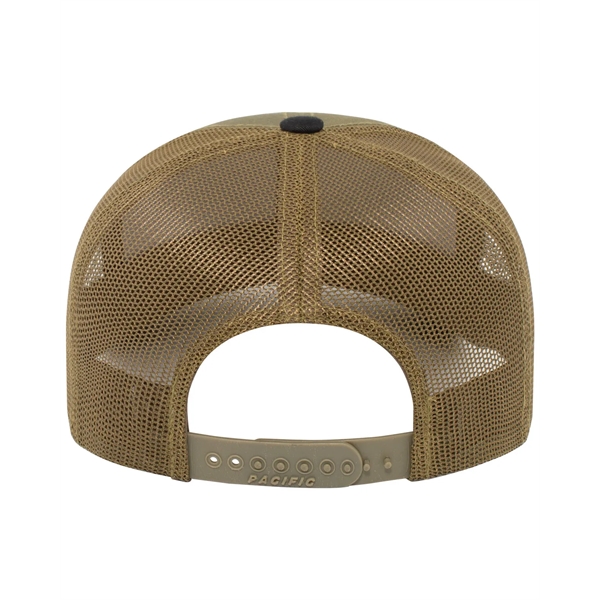 Pacific Headwear Trucker Snapback Braid Cap - Pacific Headwear Trucker Snapback Braid Cap - Image 65 of 70