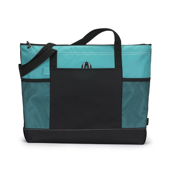 Gemline Select Zippered Tote - Gemline Select Zippered Tote - Image 6 of 8