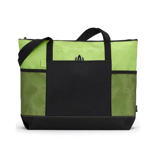 Gemline Select Zippered Tote - Gemline Select Zippered Tote - Image 4 of 8