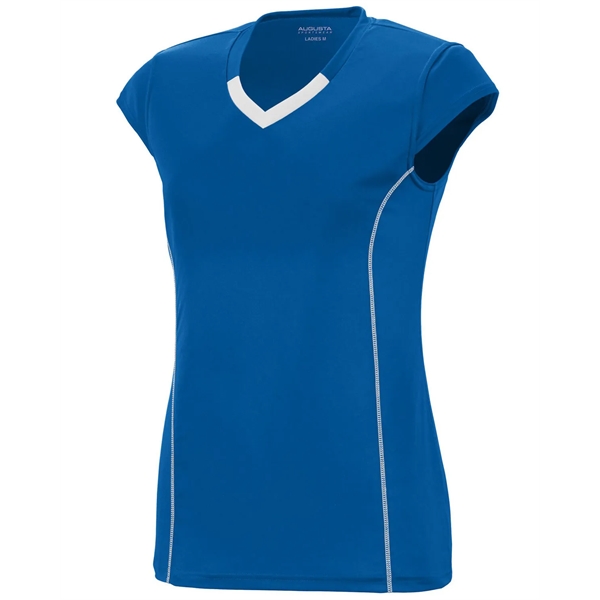 Augusta Sportswear Girls' Blash Jersey - Augusta Sportswear Girls' Blash Jersey - Image 3 of 10