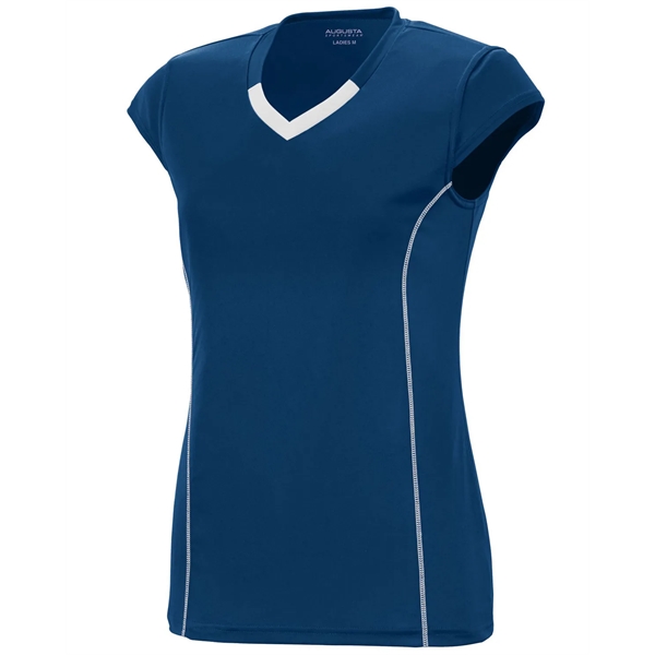Augusta Sportswear Girls' Blash Jersey - Augusta Sportswear Girls' Blash Jersey - Image 4 of 10