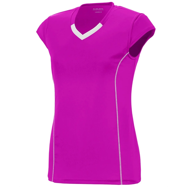 Augusta Sportswear Girls' Blash Jersey - Augusta Sportswear Girls' Blash Jersey - Image 6 of 10