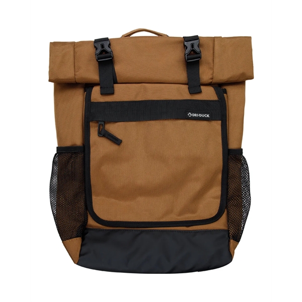 Dri Duck Ballistic Nylon Roll Top Travel Laptop Backpack