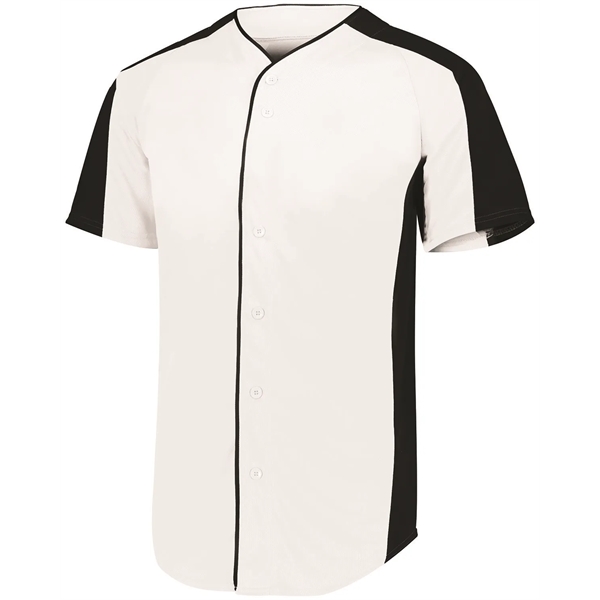 Augusta Sportswear Adult Full-Button Baseball Jersey - Augusta Sportswear Adult Full-Button Baseball Jersey - Image 0 of 10