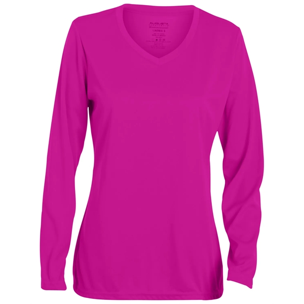 Augusta Sportswear Ladies' Wicking Long-Sleeve T-Shirt - Augusta Sportswear Ladies' Wicking Long-Sleeve T-Shirt - Image 0 of 20