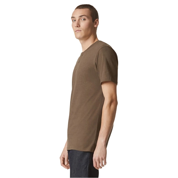 American Apparel Unisex CVC Henley T-Shirt