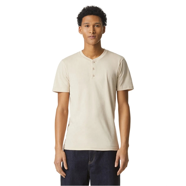 American Apparel Unisex CVC Henley T-Shirt