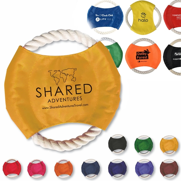 Dog Rope Frisbee Toy - Dog Rope Frisbee Toy - Image 0 of 7