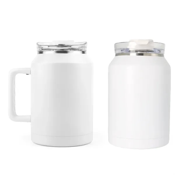 Stainless Steel Vacuum Insulated Mug with Lid, 50 oz. - Stainless Steel Vacuum Insulated Mug with Lid, 50 oz. - Image 7 of 7
