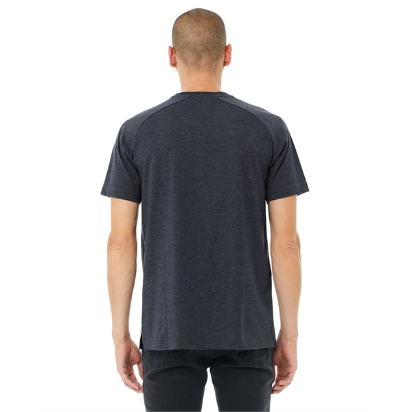 Bella + Canvas Men's Heather CVC Raglan T-Shirt - Bella + Canvas Men's Heather CVC Raglan T-Shirt - Image 30 of 46