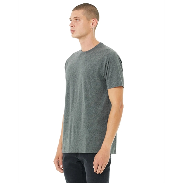 Bella + Canvas Men's Heather CVC Raglan T-Shirt - Bella + Canvas Men's Heather CVC Raglan T-Shirt - Image 31 of 46