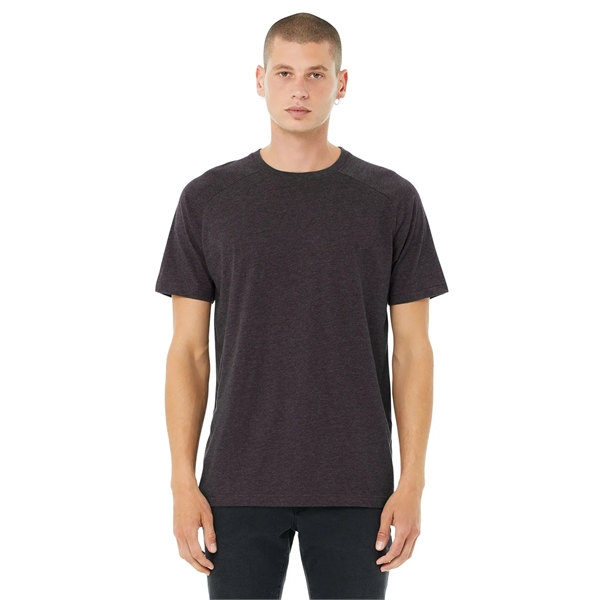 Bella + Canvas Men's Heather CVC Raglan T-Shirt - Bella + Canvas Men's Heather CVC Raglan T-Shirt - Image 4 of 46