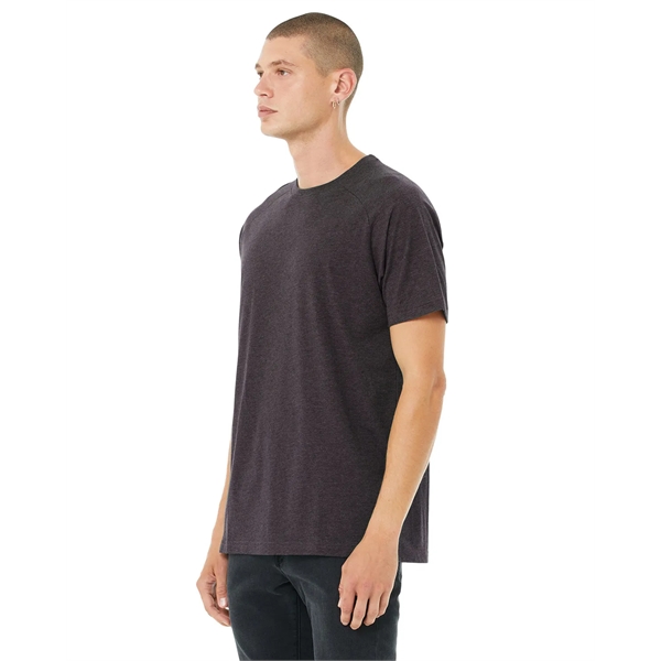 Bella + Canvas Men's Heather CVC Raglan T-Shirt - Bella + Canvas Men's Heather CVC Raglan T-Shirt - Image 35 of 46