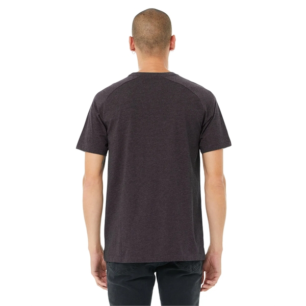 Bella + Canvas Men's Heather CVC Raglan T-Shirt - Bella + Canvas Men's Heather CVC Raglan T-Shirt - Image 36 of 46