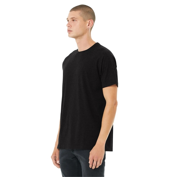 Bella + Canvas Men's Heather CVC Raglan T-Shirt - Bella + Canvas Men's Heather CVC Raglan T-Shirt - Image 37 of 46