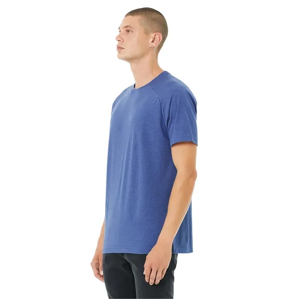 Bella + Canvas Men's Heather CVC Raglan T-Shirt - Bella + Canvas Men's Heather CVC Raglan T-Shirt - Image 41 of 46