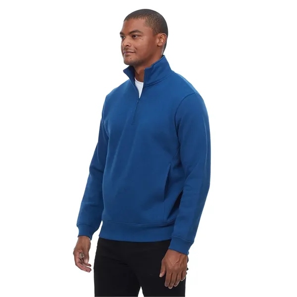 Threadfast Apparel Unisex Ultimate Fleece Quarter-Zip Swe... - Threadfast Apparel Unisex Ultimate Fleece Quarter-Zip Swe... - Image 11 of 15