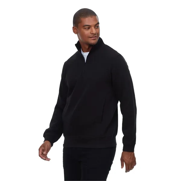 Threadfast Apparel Unisex Ultimate Fleece Quarter-Zip Swe... - Threadfast Apparel Unisex Ultimate Fleece Quarter-Zip Swe... - Image 3 of 15