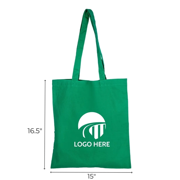 15" x 16.5" Basic Cotton Tote Bag - 15" x 16.5" Basic Cotton Tote Bag - Image 1 of 1