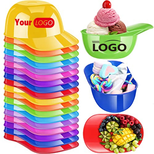 Mini Ice Cream Dessert Baseball Cap Bowls - Mini Ice Cream Dessert Baseball Cap Bowls - Image 0 of 2
