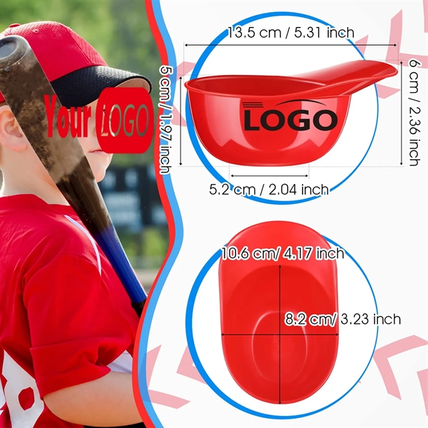 Mini Ice Cream Dessert Baseball Cap Bowls - Mini Ice Cream Dessert Baseball Cap Bowls - Image 1 of 2