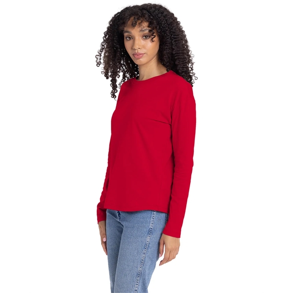 Next Level Apparel Ladies' Relaxed Long Sleeve T-Shirt - Next Level Apparel Ladies' Relaxed Long Sleeve T-Shirt - Image 17 of 29