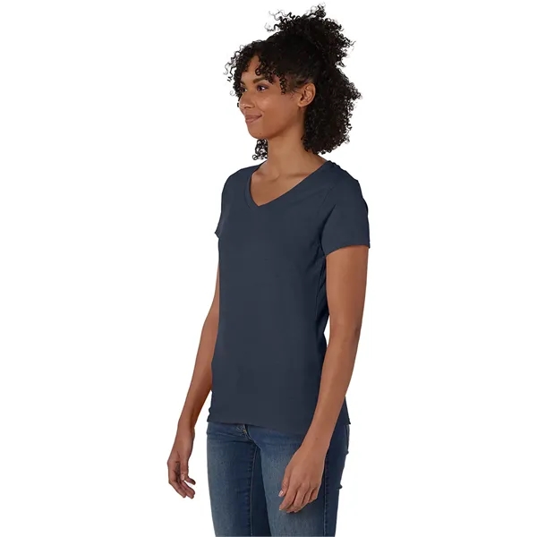 Hanes Ladies' Perfect-T Triblend V-Neck T-shirt - Hanes Ladies' Perfect-T Triblend V-Neck T-shirt - Image 46 of 63