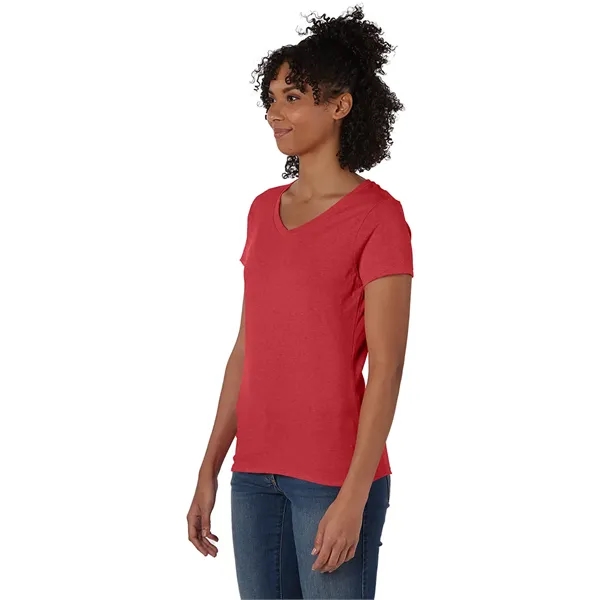 Hanes Ladies' Perfect-T Triblend V-Neck T-shirt - Hanes Ladies' Perfect-T Triblend V-Neck T-shirt - Image 55 of 63