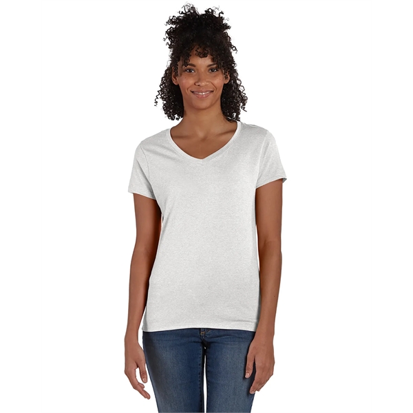 Hanes Ladies' Perfect-T Triblend V-Neck T-shirt - Hanes Ladies' Perfect-T Triblend V-Neck T-shirt - Image 39 of 63