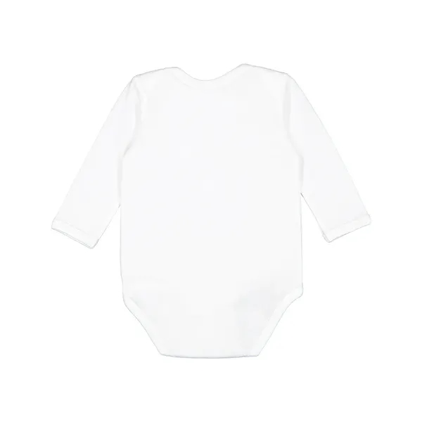 Rabbit Skins Infant Long Sleeve Jersey Bodysuit - Rabbit Skins Infant Long Sleeve Jersey Bodysuit - Image 14 of 44