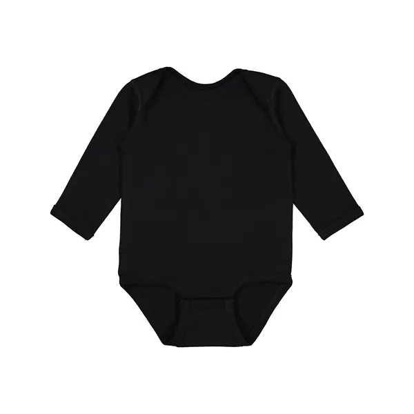 Rabbit Skins Infant Long Sleeve Jersey Bodysuit - Rabbit Skins Infant Long Sleeve Jersey Bodysuit - Image 15 of 44