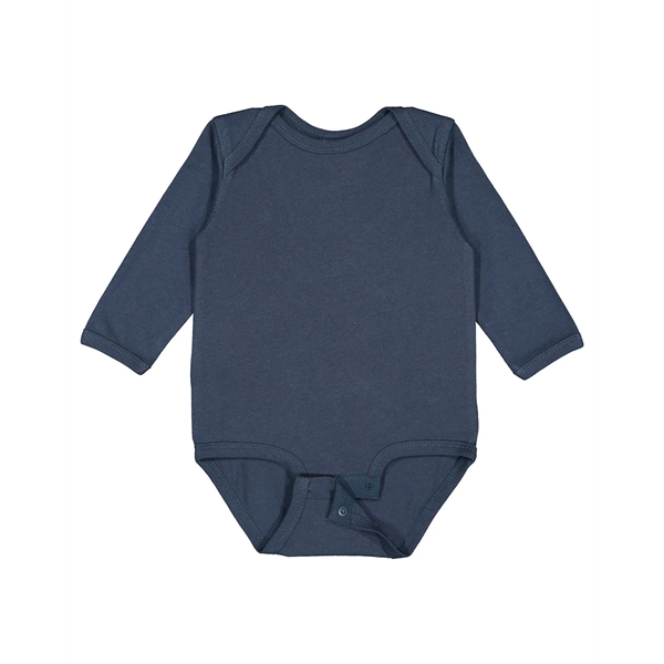 Rabbit Skins Infant Long Sleeve Jersey Bodysuit - Rabbit Skins Infant Long Sleeve Jersey Bodysuit - Image 18 of 44