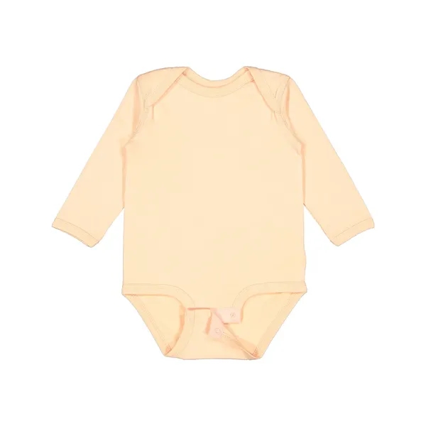 Rabbit Skins Infant Long Sleeve Jersey Bodysuit - Rabbit Skins Infant Long Sleeve Jersey Bodysuit - Image 23 of 44