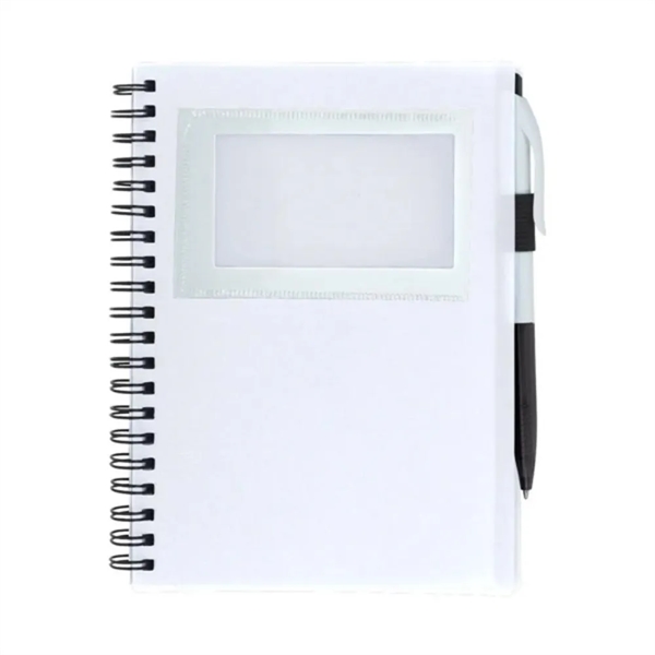 Spiral Notebook With ID Window - Spiral Notebook With ID Window - Image 4 of 5