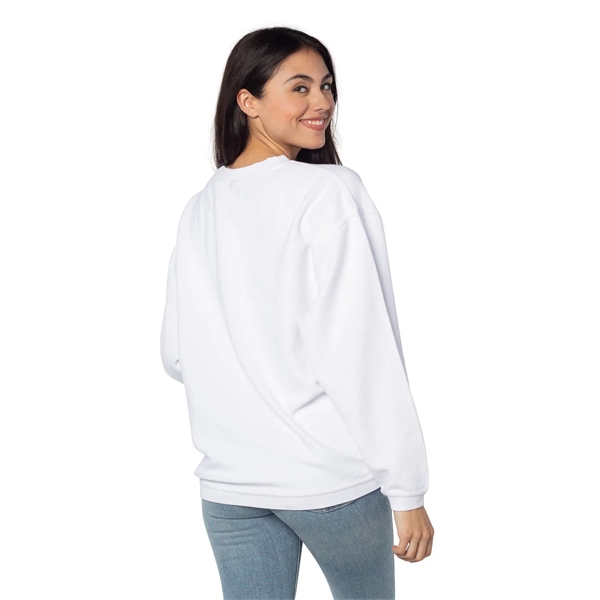 chicka-d Ladies' Corded Crew Sweatshirt - chicka-d Ladies' Corded Crew Sweatshirt - Image 1 of 62