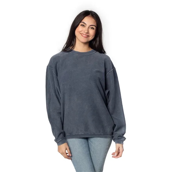 chicka-d Ladies' Corded Crew Sweatshirt - chicka-d Ladies' Corded Crew Sweatshirt - Image 9 of 62