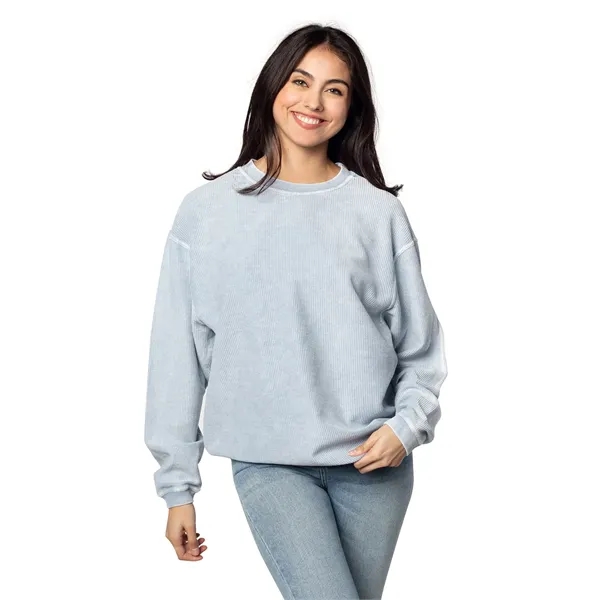 chicka-d Ladies' Corded Crew Sweatshirt - chicka-d Ladies' Corded Crew Sweatshirt - Image 21 of 62