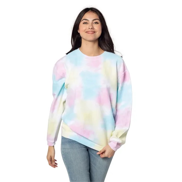 chicka-d Ladies' Corded Crew Sweatshirt - chicka-d Ladies' Corded Crew Sweatshirt - Image 24 of 62