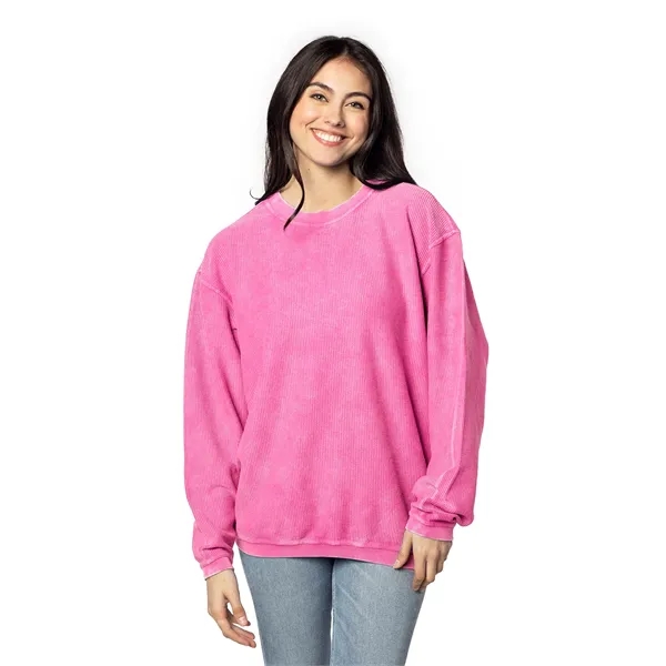 chicka-d Ladies' Corded Crew Sweatshirt - chicka-d Ladies' Corded Crew Sweatshirt - Image 30 of 62