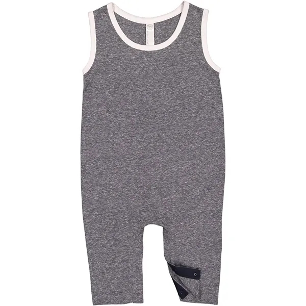 Rabbit Skins Infant Harborside Melange Tank Romper - Rabbit Skins Infant Harborside Melange Tank Romper - Image 10 of 19