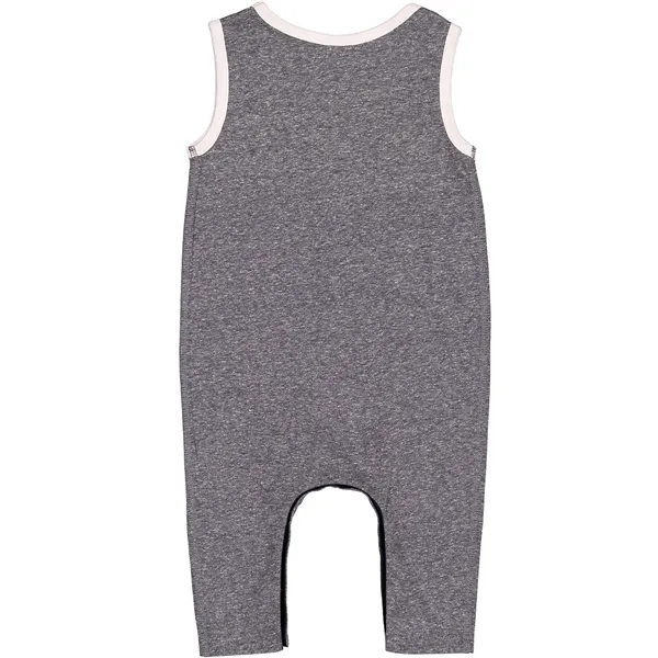 Rabbit Skins Infant Harborside Melange Tank Romper - Rabbit Skins Infant Harborside Melange Tank Romper - Image 11 of 19