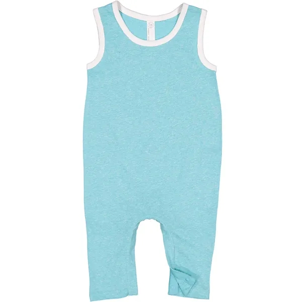 Rabbit Skins Infant Harborside Melange Tank Romper - Rabbit Skins Infant Harborside Melange Tank Romper - Image 14 of 19