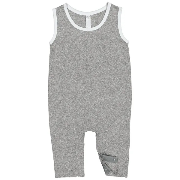 Rabbit Skins Infant Harborside Melange Tank Romper - Rabbit Skins Infant Harborside Melange Tank Romper - Image 16 of 19