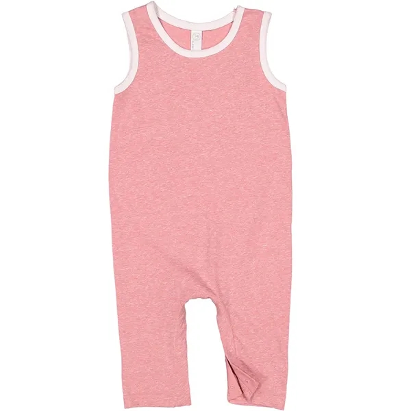 Rabbit Skins Infant Harborside Melange Tank Romper - Rabbit Skins Infant Harborside Melange Tank Romper - Image 18 of 19