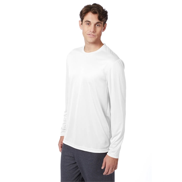 Hanes Adult Cool DRI® with FreshIQ Long-Sleeve Performanc... - Hanes Adult Cool DRI® with FreshIQ Long-Sleeve Performanc... - Image 16 of 45