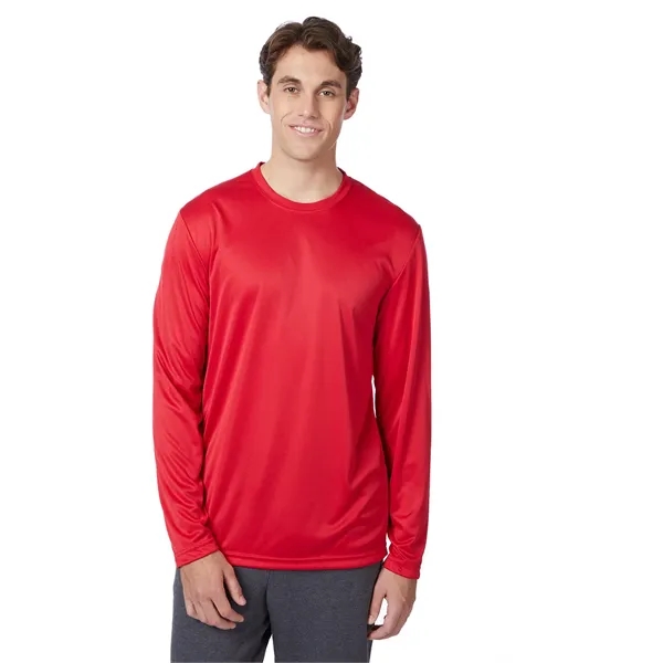 Hanes Adult Cool DRI® with FreshIQ Long-Sleeve Performanc... - Hanes Adult Cool DRI® with FreshIQ Long-Sleeve Performanc... - Image 29 of 45