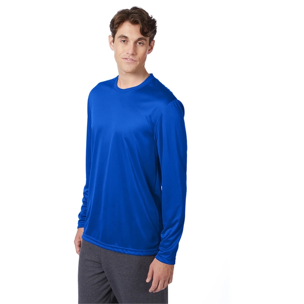 Hanes Adult Cool DRI® with FreshIQ Long-Sleeve Performanc... - Hanes Adult Cool DRI® with FreshIQ Long-Sleeve Performanc... - Image 39 of 45