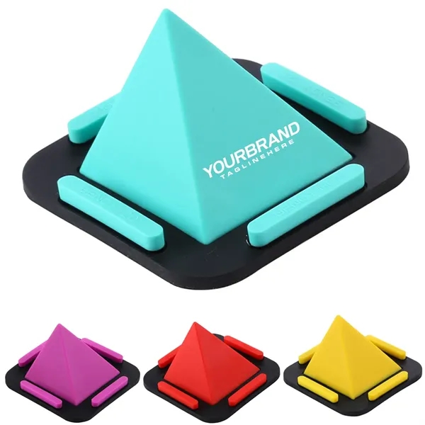 Original Pyramid Shape Desk Table Mobile Holder Stand - Original Pyramid Shape Desk Table Mobile Holder Stand - Image 0 of 6