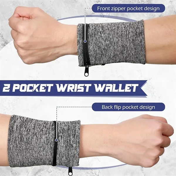 Wrist Wallet for Outdoor Sports - Wrist Wallet for Outdoor Sports - Image 1 of 4
