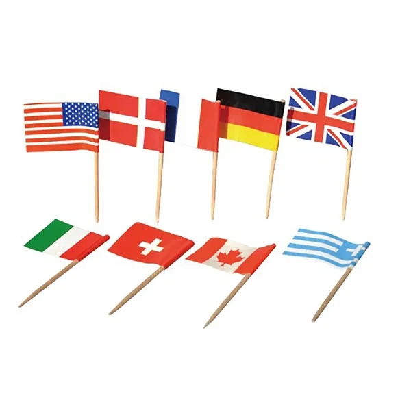 Wooden USA Flag Toothpick - Wooden USA Flag Toothpick - Image 2 of 2